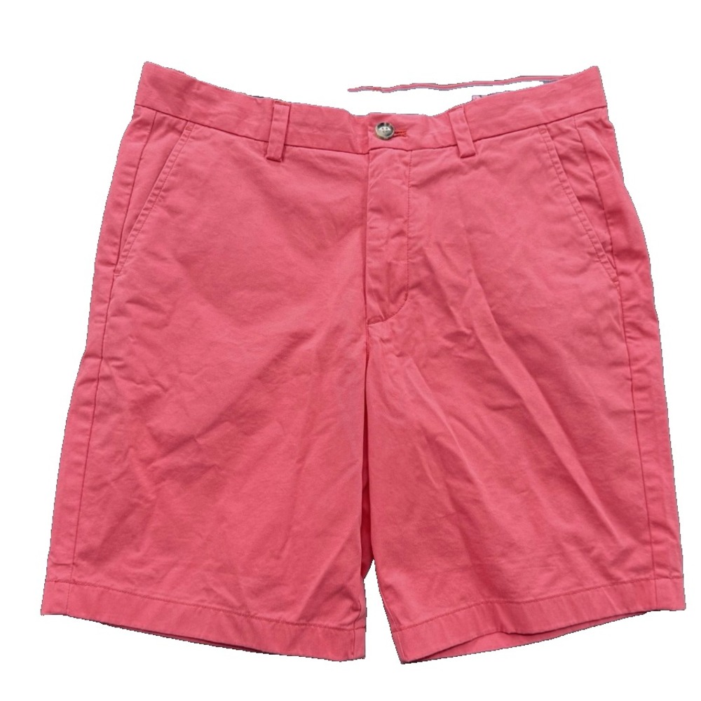 Vineyard Vines by Shep & Ian Jetty Red Golf Breaker Shorts Men's 30 - 9" Inseam